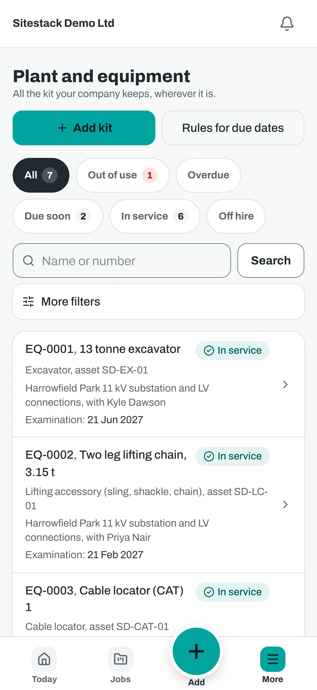 The same plant register on a phone.